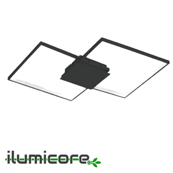 Candil Led Interlocking 52W marca León Iluminación