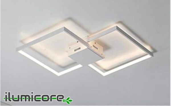 Candil Led Interlocking 52W marca León Iluminación